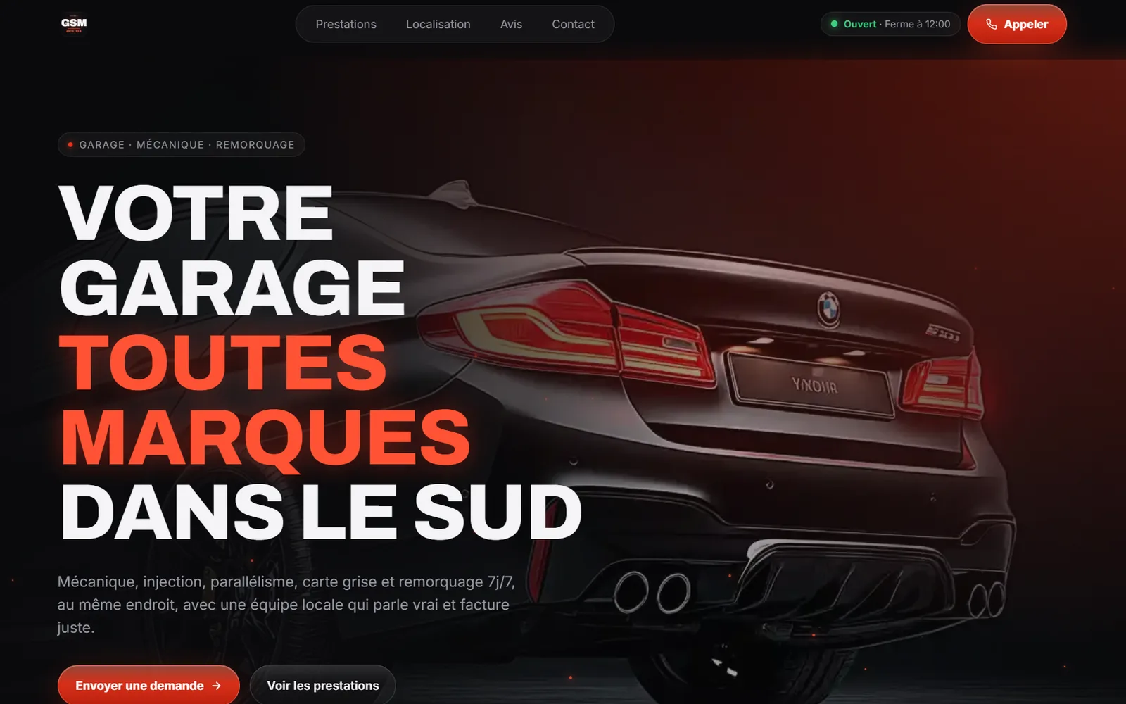 Garage GSM Auto Sud